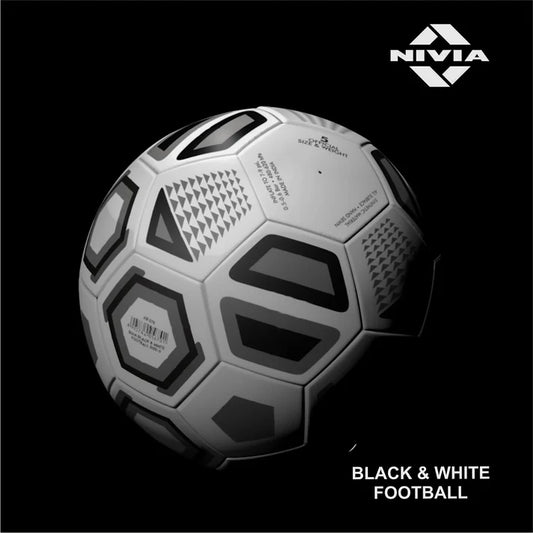 Classic Black & White Training Football